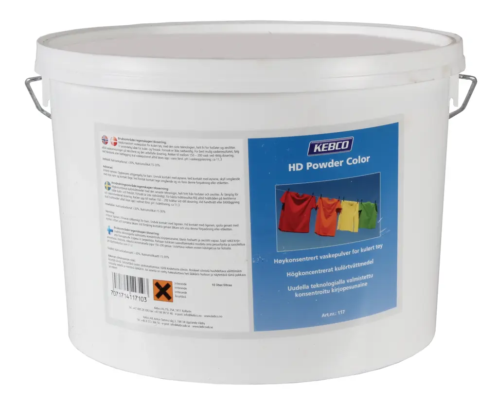 HD Powder Color 10L – Vaskepulver